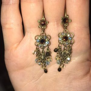 Michal Negrin Chandelier Earrings